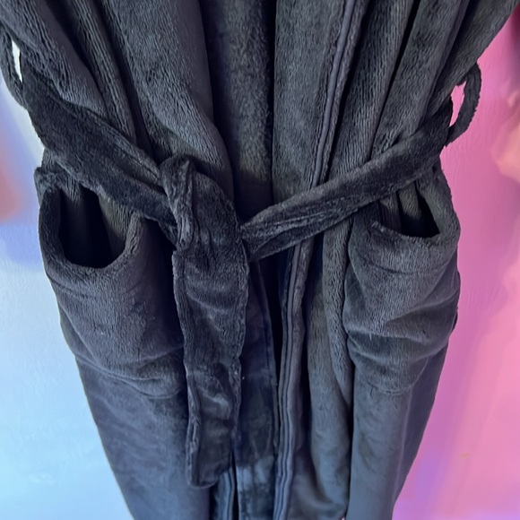 POLO RALPH LAUREN Mens Microfiber Plush RobeBathrobe - Picture 7 of 9